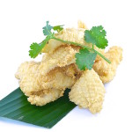 Salt & pepper squid Salt & Pepper Squid with blood orange dressing