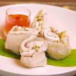 Poached chicken & coconut